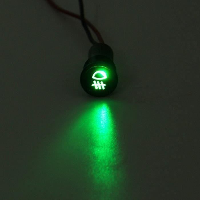 Lot De Voyants Témoins LED Pour Tableau De Bord - 12V-36V - Diamètres 8 à 16mm - Couleurs Au Choix - Étanche IP67