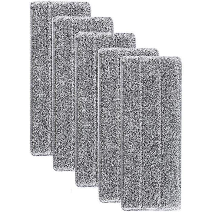 Lot de 4 chiffons de rechange en microfibre pour balai plat Swiffer