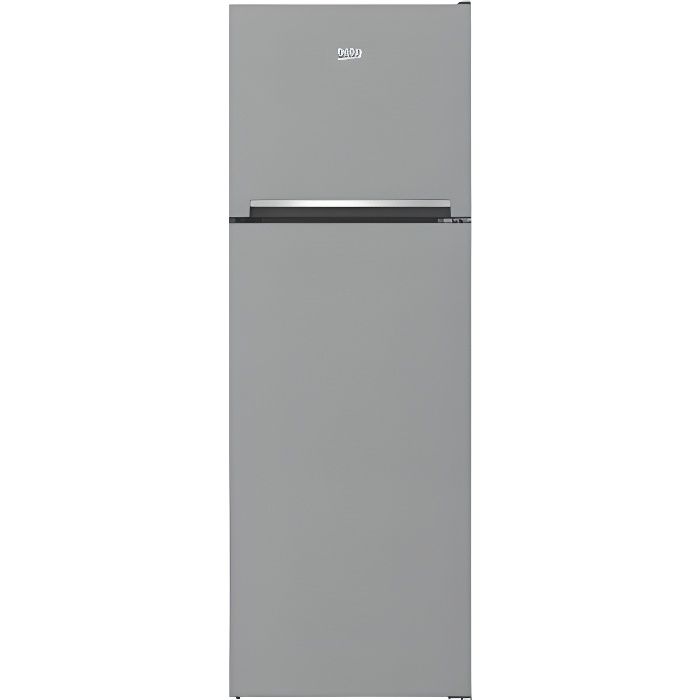 Réfrigérateur 2 portes BEKO RDNE350K30XBN - Congélateur haut - Froid ventilé - 313L