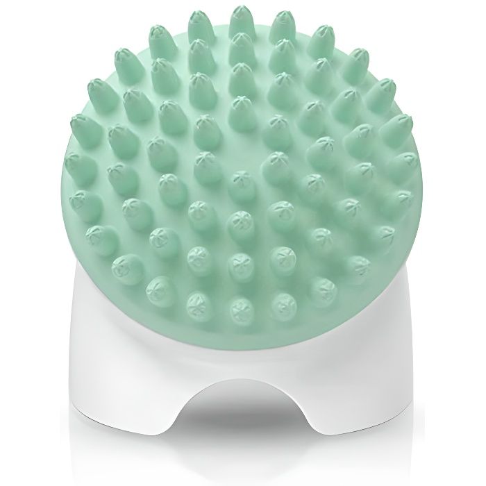 BRAUN - Silk-épil 9 SkinSpa - Tête de brosse de rechange pour massage en profondeur - Vert