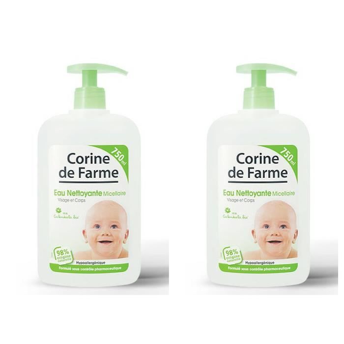 Corine De Farme Bebe Eau Nettoyante Mic Achat Vente Lait Liniment Corine De Farme Bebe Pas Cher Cdiscount