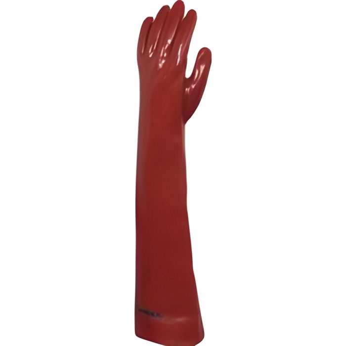 Gants trempés PVC taille 10 longueur 60 cm