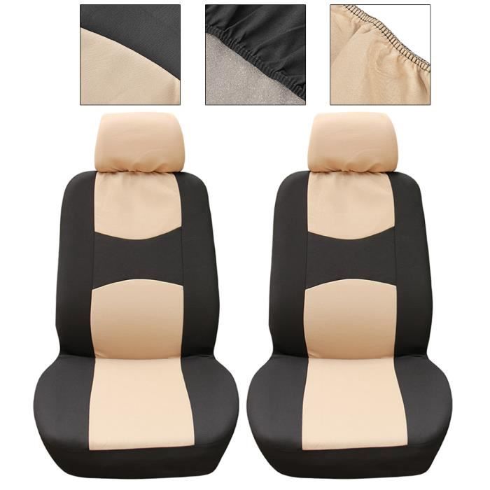1 front gray -Tapis de protection universel en cuir imperméable pour siège  de voiture, housse de protection pour siège de voiture, d - Cdiscount Auto