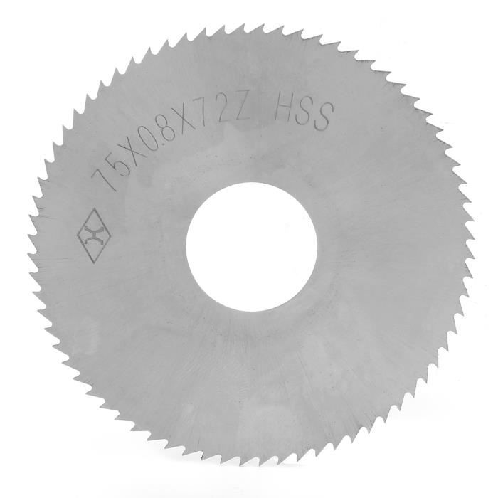 Lame De Scie Circulaire Métal 355mm 80 Dents - Acier Rapide, Pour Scies Circulaires, Onglets, Table Et Bras