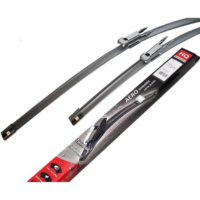 Essuie-Glaces Avant + Arrière Pour Citroën C3 Aircross 2017-2020 - 26"+16"+8" Caoutchouc Souple