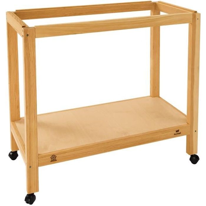 Ferplast Sumet 80 Wood Support En Bois Pour Cage à Canaris Et Oiseaux Exotiques Piano 6 Sumet 80 Wood 81 X 405 X H 70 Cm