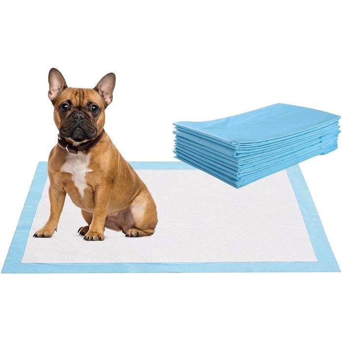 Meilleurs prix pour GOPLUS Lot de 150 Tapis Éducateur pour Chiens,60x90CM Tapis Absorbant avec Film PE Imperméable,Surface à Séchage Rapide pour Chiots