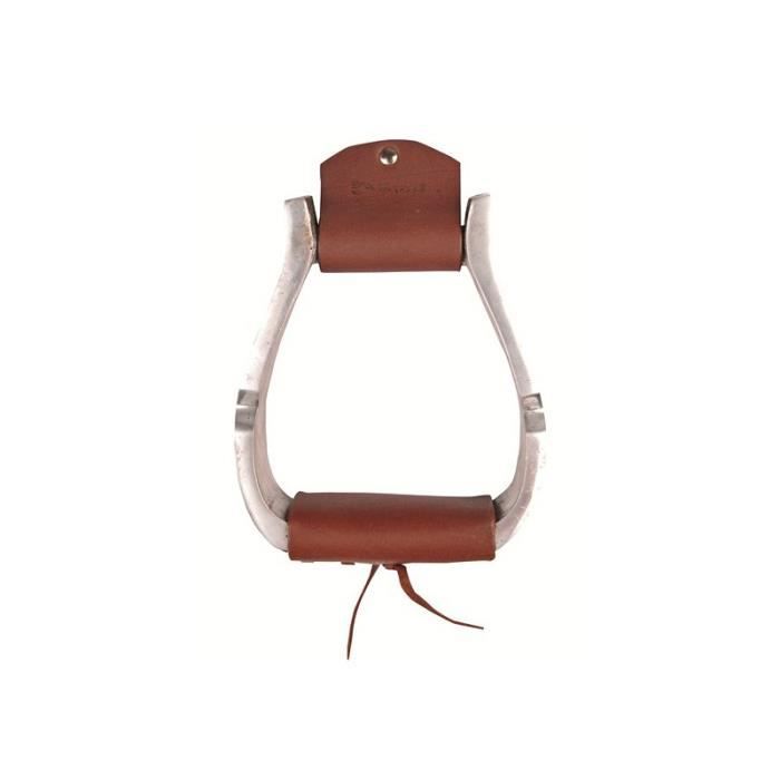 Mini étriers De Selle Western Pour Poney - Plastique Marron, Neuf, Décoration Ou Jouet