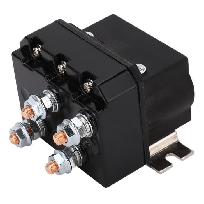 Relais De Commande Treuil 250A 12V Étanche - Faible Consommation, Pour VTT, Tondeuse, Charge Partageable