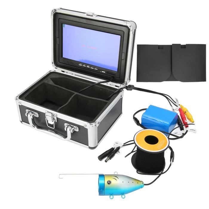Caméra De Pêche Sous-marine 7 Pouces HD – Détecteur De Poissons Portable Avec Moniteur LCD 1200TVL