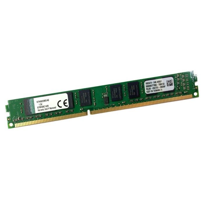 2Go Ram PC Bureau Kingston Kth9600Bs/2G Ddr3 Pc3-10600U 1333Mhz Low Profile