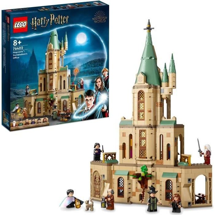 LEGO 76402 Harry Potter Poudlard : le Bureau de Dumbledore, Jouet de Château,  Choixpeau et l'Épée de Gryffondor, Enfants 8 Ans - Cdiscount Jeux - Jouets