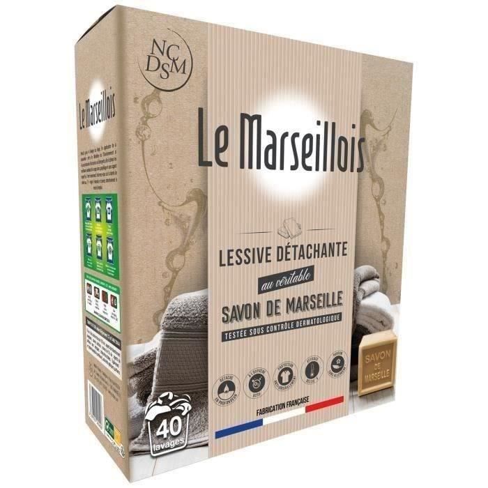 Le Marseillois Lessive Linge Au Savon De Marseille 2 625 Kg 40 Lavages Cdiscount Au Quotidien Le Marseillois Lessive Linge Au Savon De Marseille 2 625 Kg 40 Lavages Cdiscount Au Quotidien