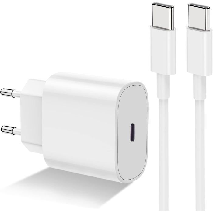 Little Boutik Chargeur Rapide + USB C pour iPhone 15 - vue 2