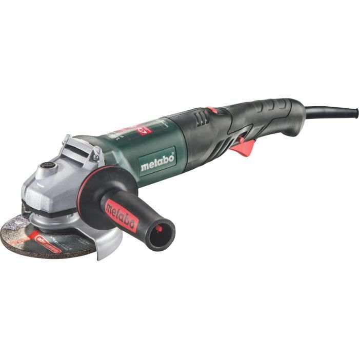 Meuleuse dangle METABO WEV 1500 125 Quick RT 1 Cadence de frappe : 3500 à 11000 cpsmin