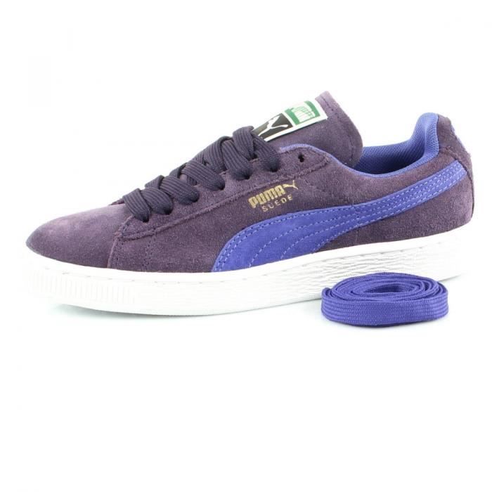 puma suede violet clair
