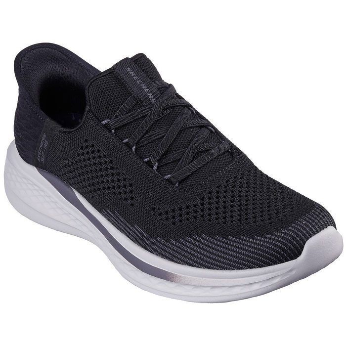 Skechers Zapatos Skechers Zapatos - SKECHERS - Slade Quinto - Negro - Noir - Lacets - Plat - Synthétique - Homme