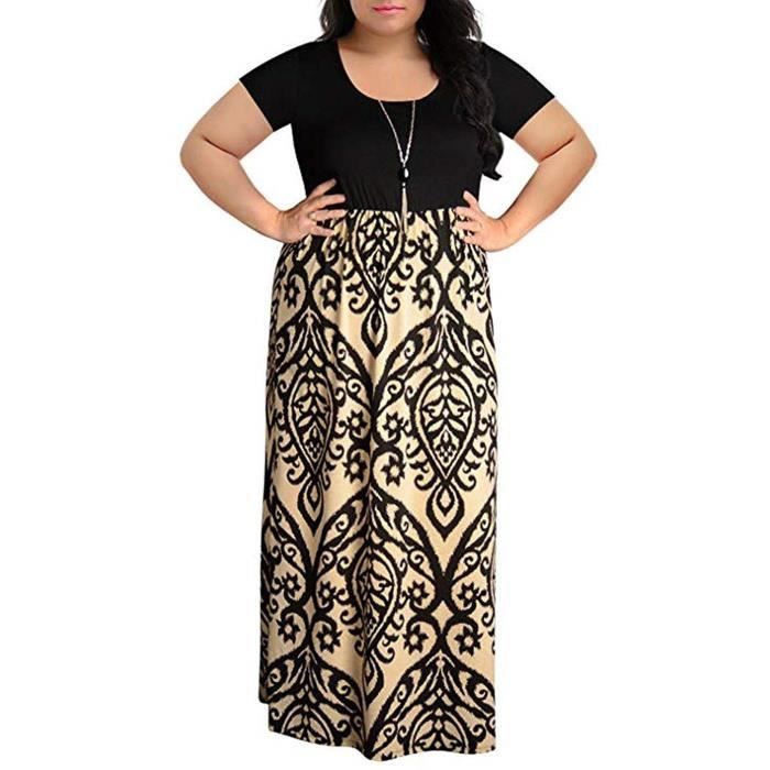 robe longue taille 48 pas cher