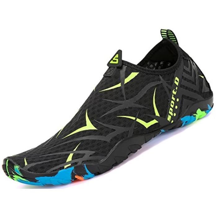 Chaussures Aquatiques Enfant TMEOG - Plage, Piscine, Sport (3-8 Ans) - Séchage Rapide