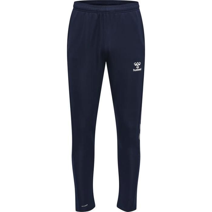 Pantalon de football Hummel hmlLEAD - Bleu marine - Adulte - Confortable et élastique Pantalon de football Hummel hmlLEAD - Bleu marine - Adulte - Confortable et élastique