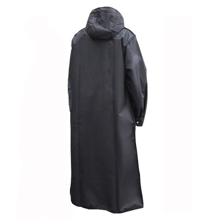 Poncho De Pluie 2 Personnes Pour Vélo Et Moto - Imperméable Haute Visibilité, Capuche Réglable, Taille 7XL - Coupe-vent, Pliable