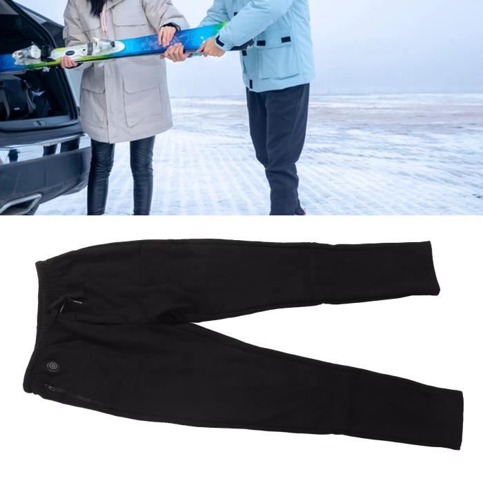 Pantalon Chauffant USB - 8 Zones - Homme Et Femme - Hiver - Rechargeable Par Power Bank - 5