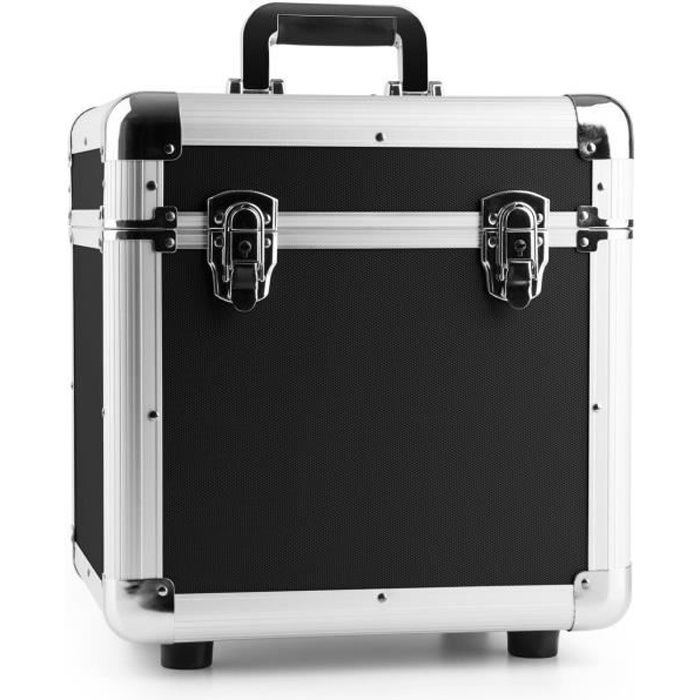 Soundlab Malette de transport pour 70 disques Vinyl