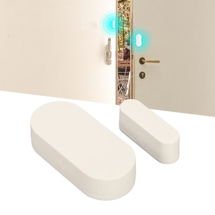 Détecteur D'ouverture Porte/fenêtre WiFi 2,4 GHz – Alarme Maison Connectée