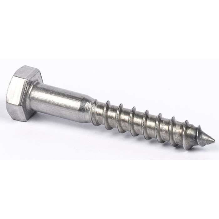 Lot De 100 Tire-fond En Acier Zingué, Diamètre 10mm, Clé 17, Marque SWG