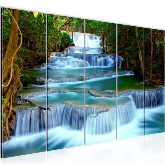 Tableau Toile Grand Format 130x80 Cm - Motif Chine, Prêt à Accrocher, Impression Numérique