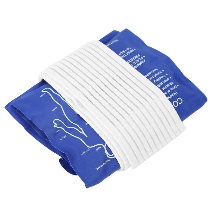 Poche Gel Chaud Froid Relaxdays Poche De Gel Froid Chaud, Poche De Glace, épaule Dos, Compresse Fermeture Scratch Premier Soin Bleu 85041824 Poche De Gel Chaud Froid