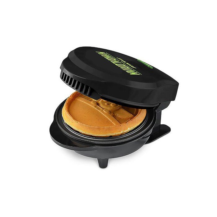 Gaufrier - The Mandalorian - Grogu - 600 Watts - Plaques antiadhésives - Pieds antidérapants