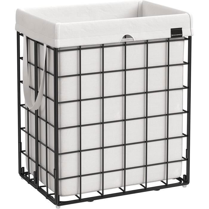 Panier à Linge Sale En Forme De Basket - Eurowebbiz - Accrochable à La Porte, Jeu Pour Enfants, Rangement Malin