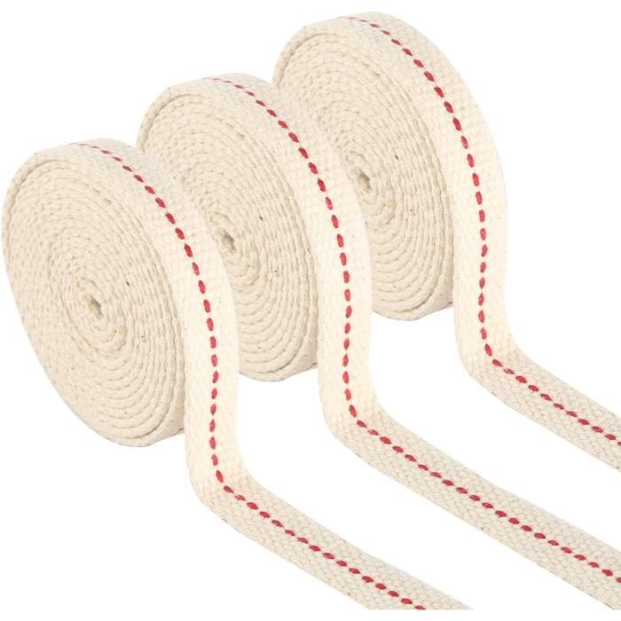 Corde à linge en polyester et coton tressée en losange, 7/32 x 100' de