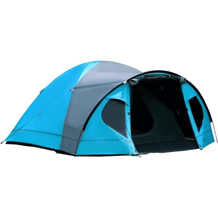 Portal Tente Camping 2-3 Personnes 3000 mm Tentes de Camping et Randonnée avec antichambre Portal Tente Camping 2-3 Personnes 3000 mm Tentes de Camping et Randonnée avec antichambre