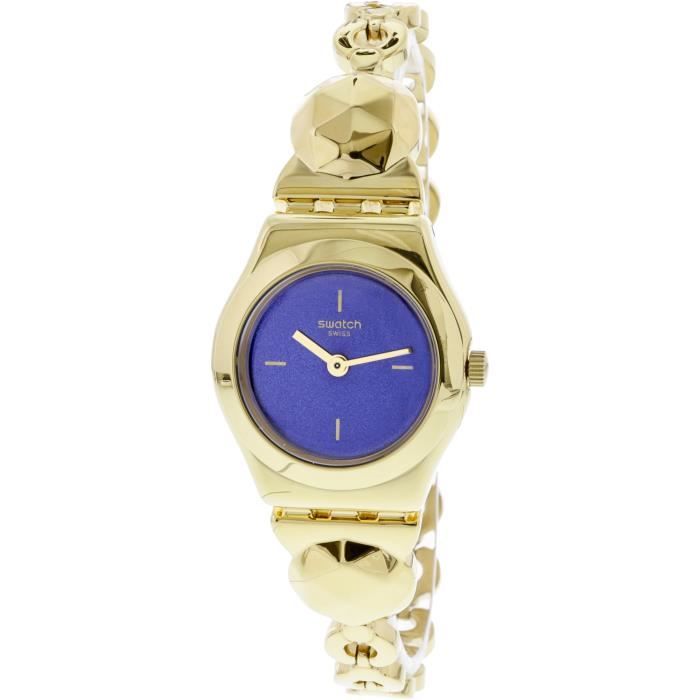 Montre - SWATCH - Goldig YSG153G - Acier inoxydable - Quartz - Analogique Montre - SWATCH - Goldig YSG153G - Acier inoxydable - Quartz - Analogique