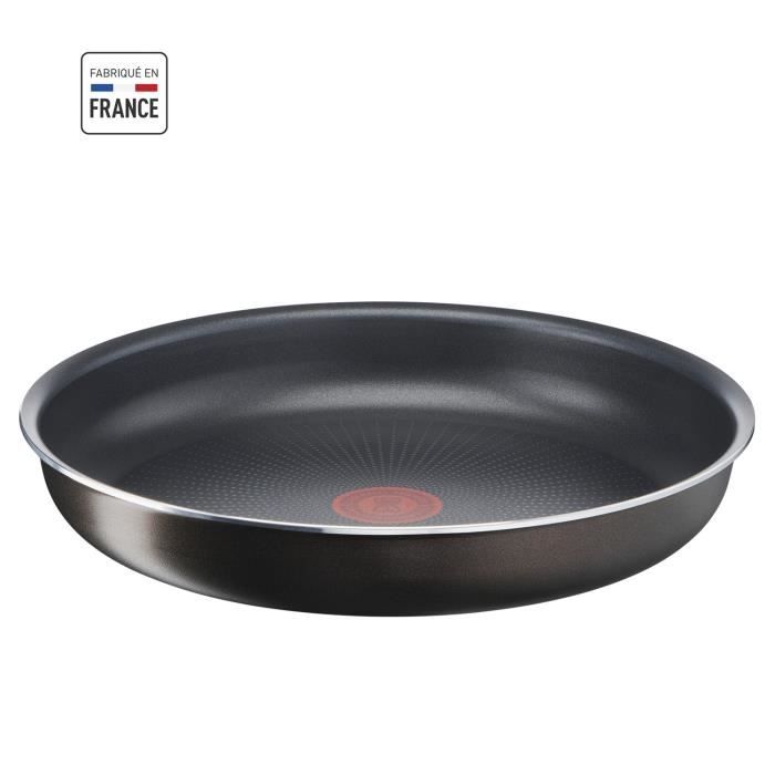 TEFAL INGENIO Poêle 24 cm, Non induction, Revêtement antiadhésif, Fabriqué en France, Easy Plus L150