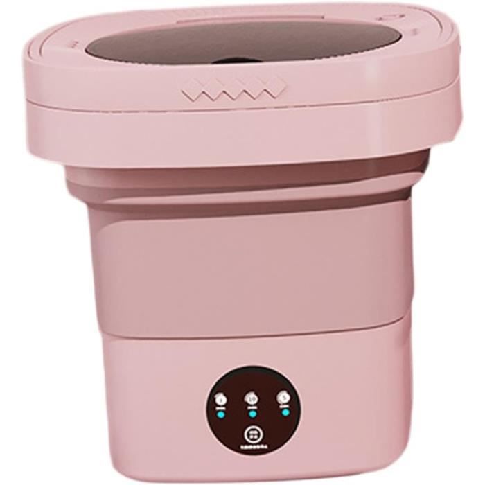 Mini Laveuse Turbo Portable Ultrasons – Lavage Électrique USB 6W Pour Voyages, Bébé, Sous-Vêtements – Compacte Et Efficace (Blanc)