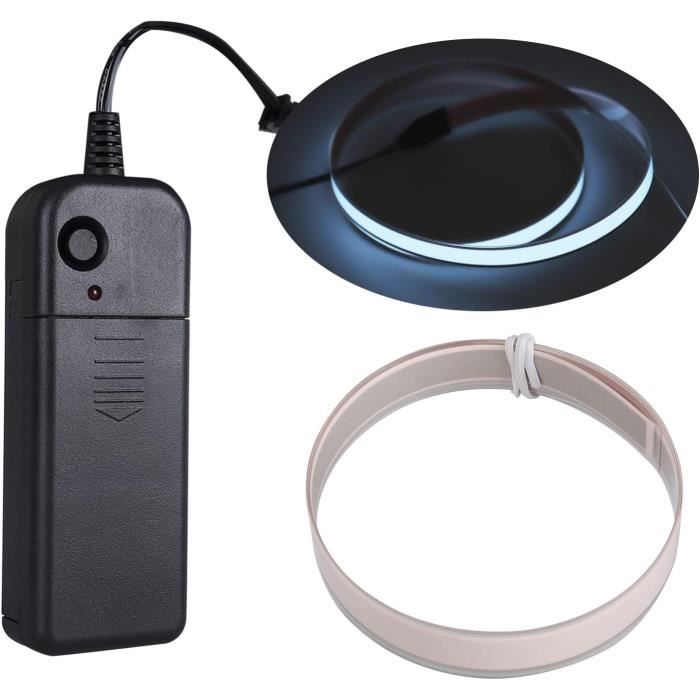 Ygmylandbb Panneaux électroluminescents, panneaux EL lumineux, panneaux à lumière froide EL 10cm