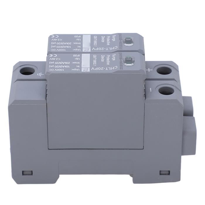 Parafoudre PhotovoltaÃ¯que Boîtier De Protection Solaire 40A DC 20A AC - Parasurtenseur IP65 Pour Panneaux Photovoltaïques Parasurtenseur Panneaux Solaires