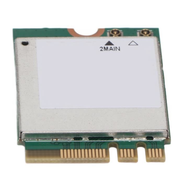 Carte WiFi 6E Triple Bande Pour PC Portable - M.2, Plug & Play, Bluetooth 5.3, Compatible NGFF