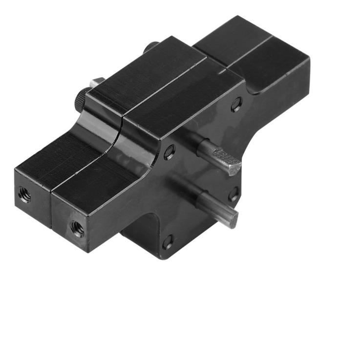 EJ.life Châssis RC Châssis de boîte de vitesses intermédiaire en alliage d'aluminium pièce RC