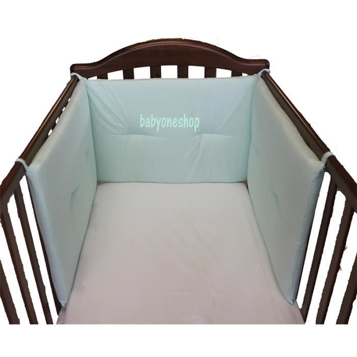 Tour De Lit Willy Co 3 Cotes 661 Vert D Eau Cdiscount Puericulture Eveil Bebe