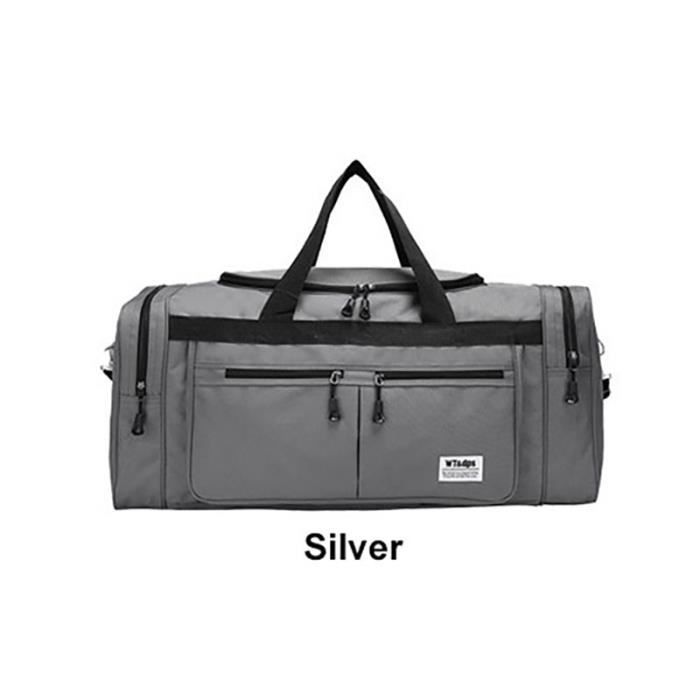 Sac De Voyage Week-end En Cuir Véritable - Grand Format 24x9x9 Pouces, Fabrication Artisanale Inde