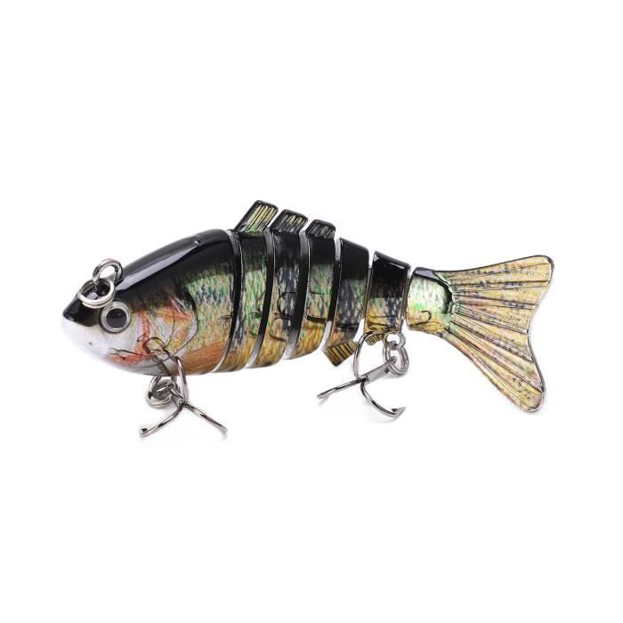 Leurre De Pêche Articulé 15,5 Cm 38 G À 4 Sections Multicolore Set 5 Leurres Pré