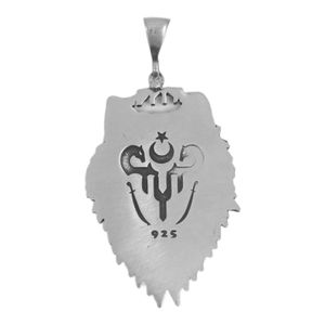 Pendentif Oeil De Turquie (Nazar) En Argent 925 Rhodié | KBC, Dimensions 14x8mm | Neuf Avec étiquettes