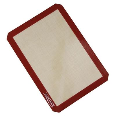 Tapis De Cuisson En Silicone HOTUT 2pcs 42x29.5cm - Anti-adhésif Réutilisable Pour Four, Macarons, Biscuits Et Pizza