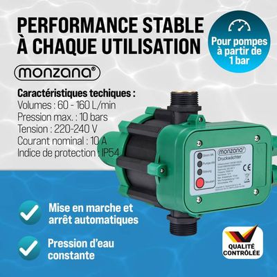 Ricambistufeapellet differential pressure switch HUBA 20/10