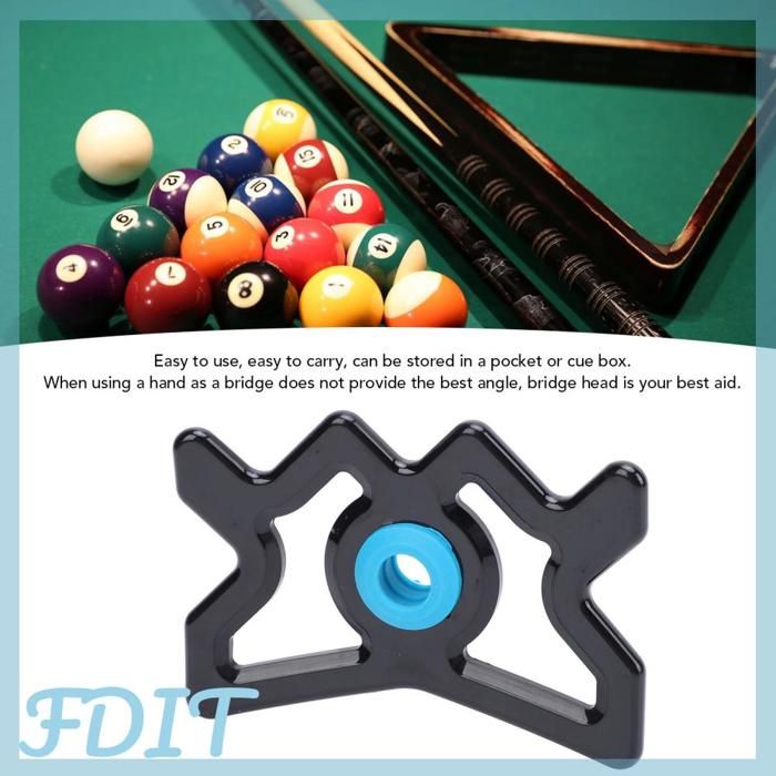 YOSOO Tête de rack de billard Tête de pont de queue de billard tête de