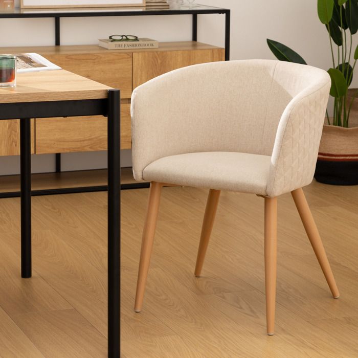 Fauteuil séjour Marlo ambre Atmosphera - Le dépôt Bailleul Fauteuil séjour Marlo ambre Atmosphera - Le dépôt Bailleul